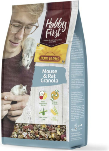Hobby First Hope Farms Muis&Rat Granola 800 gr