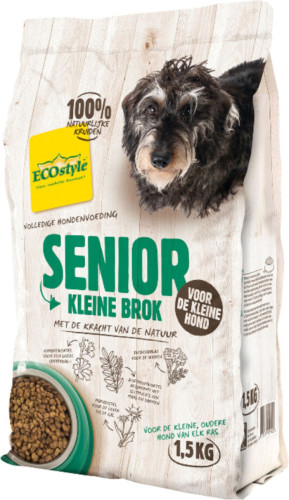 Ecostyle Hondenvoer Senior Kleine Brok 1,5 kg