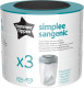 Tommee Tippee Simplee Sangenic Navulcassette 3 stuks