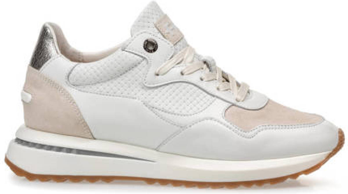Floris van bommel SUMI leren sneakers wit