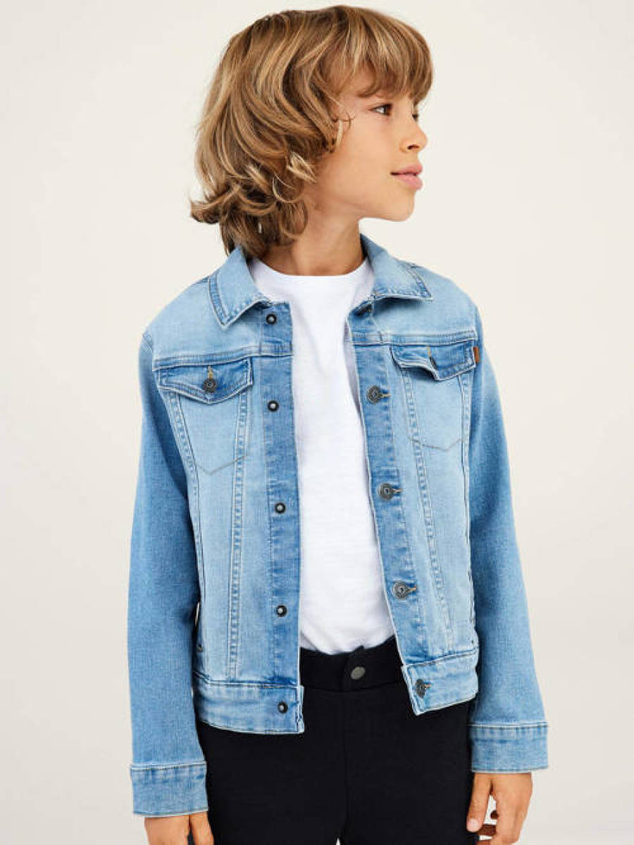 NAME IT KIDS spijkerjas NKMTAUL light denim