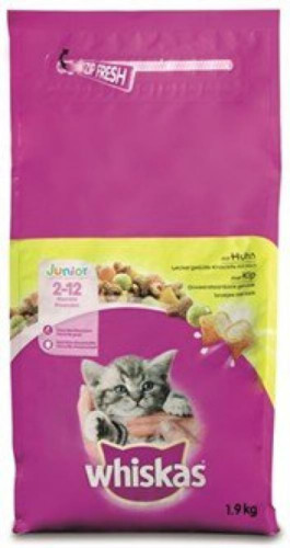 Whiskas Droog Junior Kip 1,9 kg