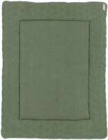 Meyco boxkleed 77x97 cm GOTS Diamond forest green