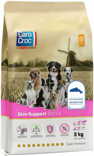 CaroCroc Skin Support 24/14 Hondenvoer 3 kg