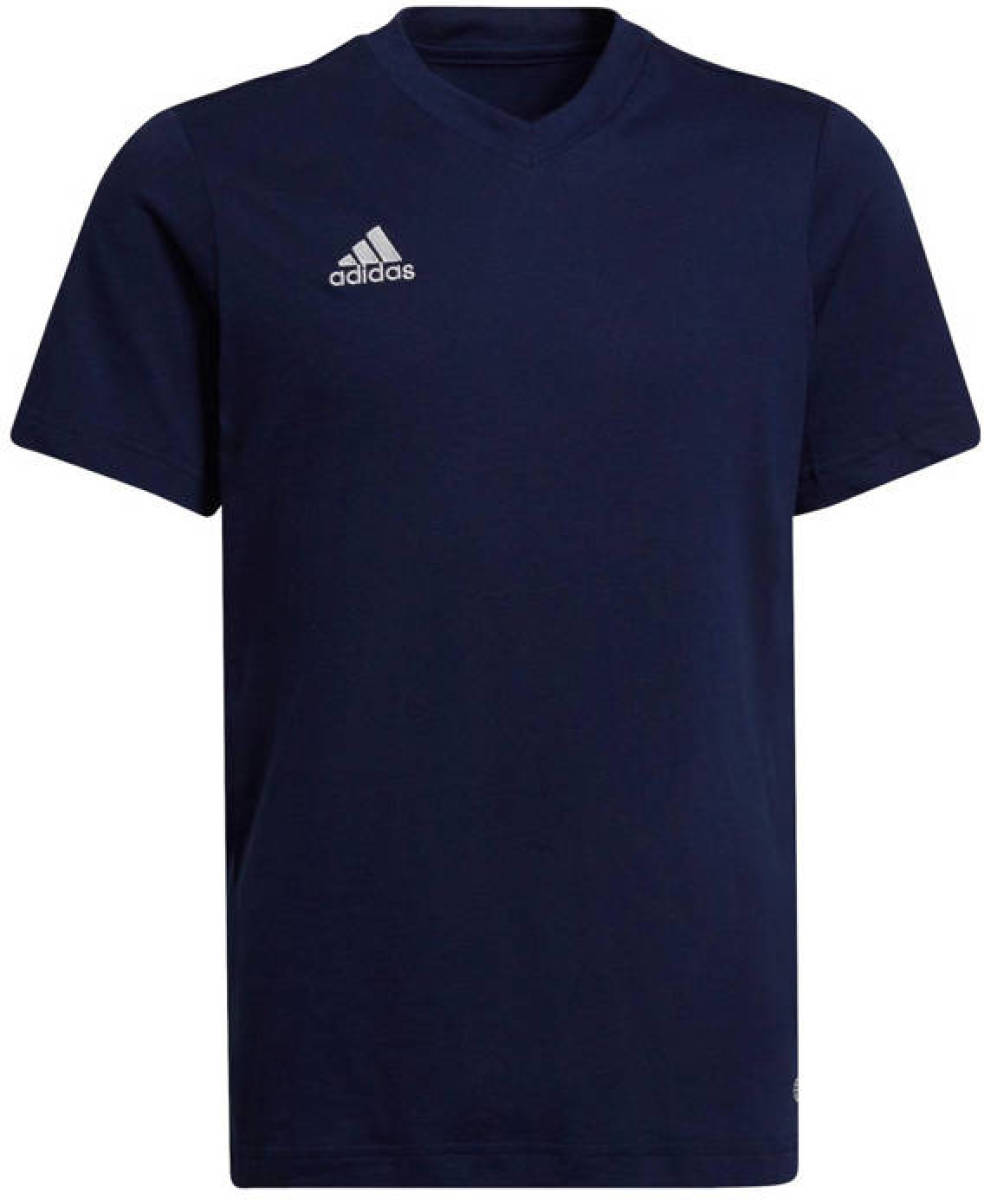 adidas Performance Junior sport T-shirt donkerblauw