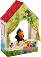 Haba poppenkast boomgaard 64 x 94 cm polyester 31 delig