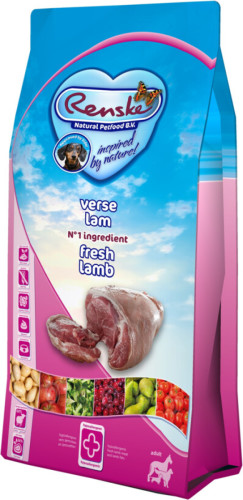 Renske Droog Hond Adult Graanvrij Verse Lam 2 kg