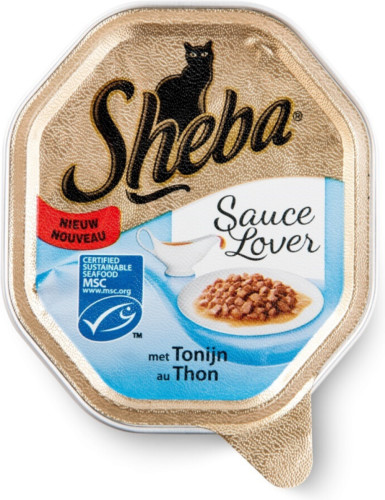 Sheba Sauce Lovers Tonijn 85 gr