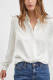 VILA blouse VIELLETTE van gerecycled polyester wit