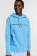 Tommy hilfiger hoodie met logo en borduursels blauw