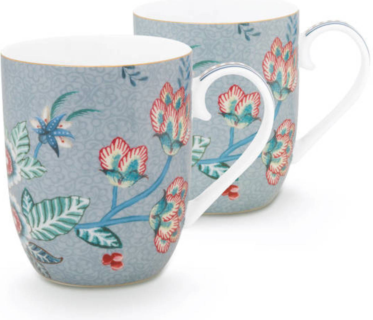 Pip Studio mini mok Winter Wonderland (Ø7,5 cm) (set van 2)