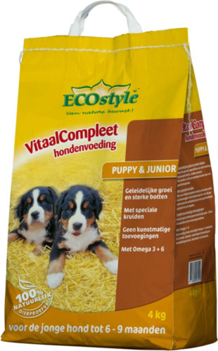 Ecostyle Hondenvoer Junior 4 kg