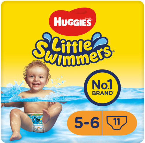 Huggies Little Swimmers maat 5-6 (12-18 kg) 11 stuks