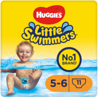 3x Huggies Little Swimmers maat 5-6 (12-18 kg) 11 stuks