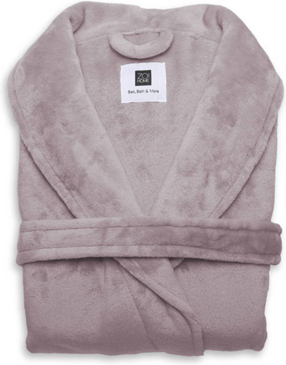 Zo! Home Badjas Cara - Pale Roze - L