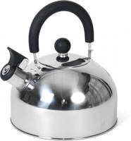 Gerimport - Rvs Fluitketel 2,5 Liter - Waterkoker - Fluitketels - Theepot - Roestvrijstaal - 21.50x19.50x21.50cm