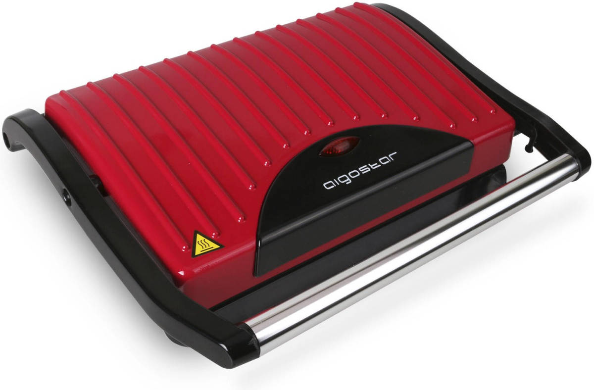 Aigostar Warme 30hhh - Panini Maker/contactgrill - Rood