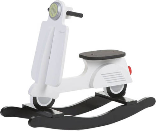 Childhome Hobbelfiguur Scooter 69 Cm Wit