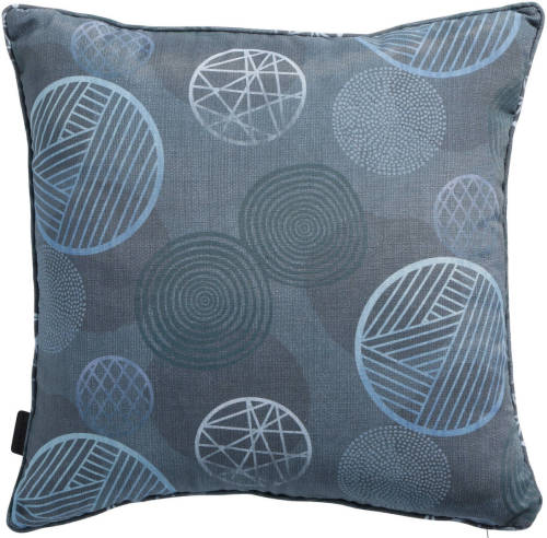 Madison - Sierkussen Circle Blue - 50x50 - Blauw