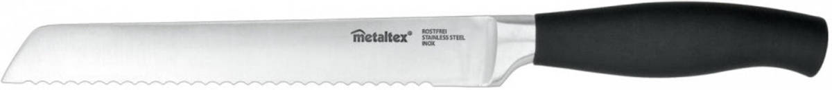 Metaltex Broodmes Comfort 33 Cm Rvs Zwart/zilver