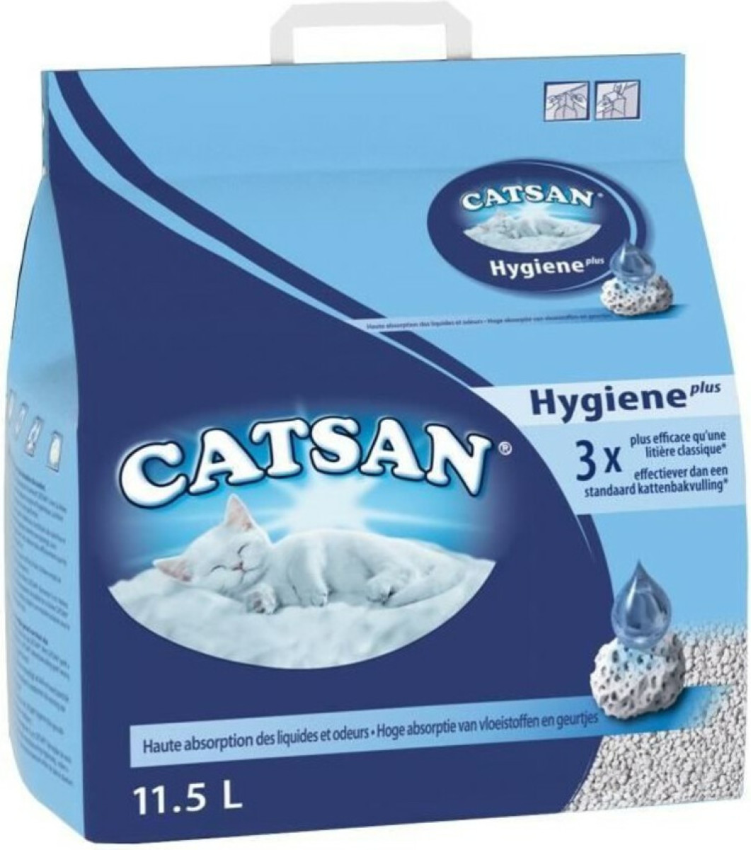 Catsan Kattenbakvulling Hygiene Plus 11,5 liter