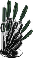 BerlingerHaus Berlinger Haus 2463 - 8 Delige Messenset - Met Houder - Emerald Collection