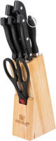 KINGHOFF 3444 - Messenset Messenblok Rvs - 8 Delig