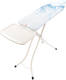 Brabantia Strijkplank B Cotton Flower - 124x38 cm - met solide stoomunithouder