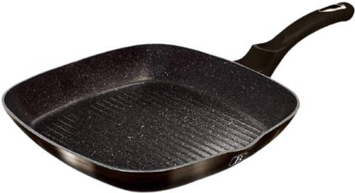 Berlinger Haus Grillpan Shiny Black 28 Cm Aluminium