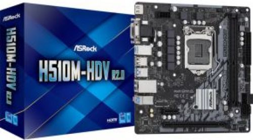 ASRock H510M-HDV R2.0 Intel H510 LGA 1200 micro ATX