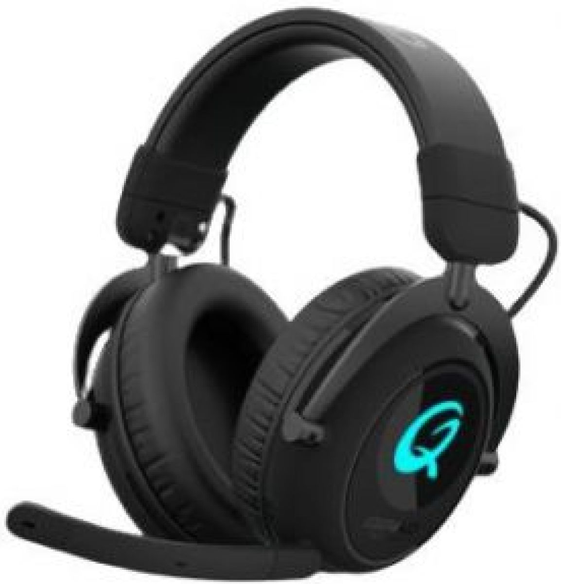 QPAD QH900 hoofdtelefoon/headset Draadloos Hoofdband Gamen Bluetooth Zwart