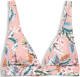 Esprit Women Beach gebloemde bikinitop zalmroze