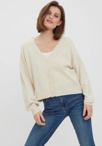 VERO MODA Vest VMDOFFY LS V-NECK BUTTON CARDIGAN