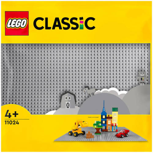 LEGO Classic Grijze bouwplaat 11024