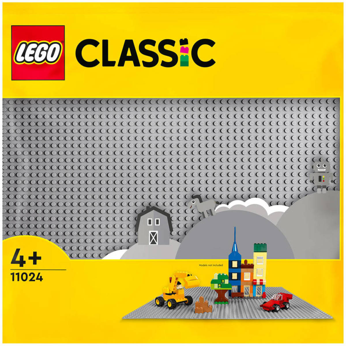 LEGO Classic Grijze bouwplaat 11024
