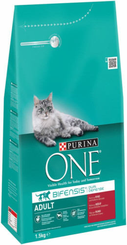 Purina One Adult Rund - Volkoren Granen 1,5 kg