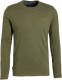 Superdry gemêleerde longsleeve thrift olive marl