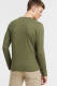 Superdry gemêleerde longsleeve thrift olive marl