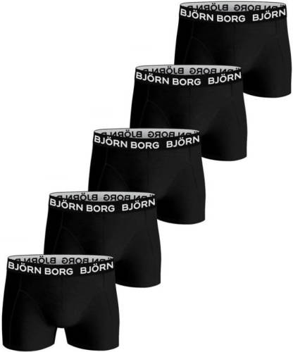 Bjorn borg boxershort Core - set van 5 zwart