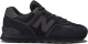 New balance 574 sneakers zwart/antraciet