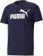 Puma sport T-shirt donkerblauw/wit