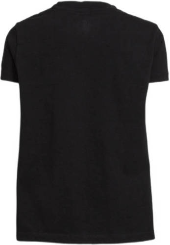 anytime basic T-shirt zwart