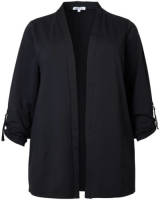 Miss Etam Plus blazer Minna zwart
