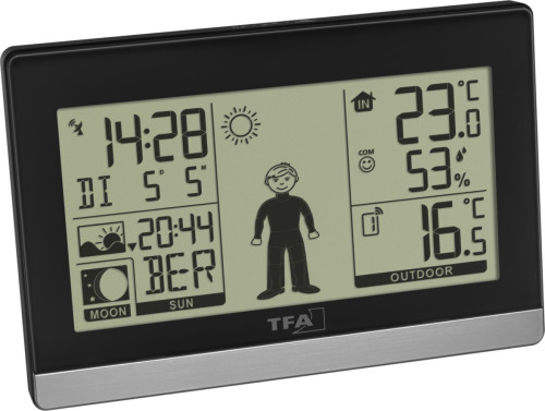 TFA Dostmann Weather Boy Black