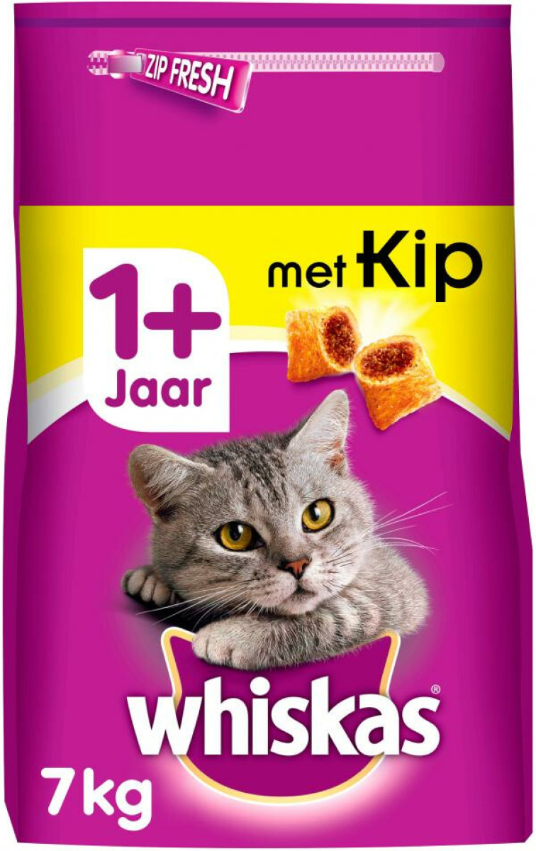 Whiskas Droog Adult Kip 7 kg