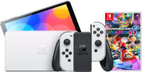 Nintendo Switch OLED Wit + Mario Kart 8 Deluxe