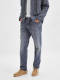 SELECTED HOMME straight fit jeans SLHSCOTT light grey denim