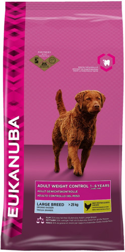 Eukanuba Dog Adult Large Gewichtsbeheersing Kip 12 kg