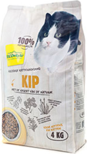 Ecostyle Kattenvoer Kip 4 kg