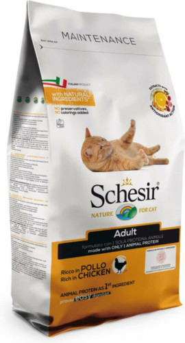 Schesir Kattenvoer Dry Maintenance Kip 1,5 kg